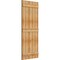 Ekena Millwork Joined Board-n-Batten Shutters, Rough Sawn Western Red Cedar, 26 7/8W x 65H, PR RBJ06S26X065RWR - alternate 3